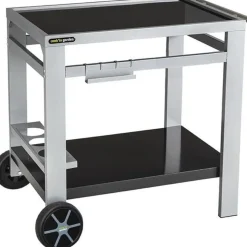 Pack Desserte de jardin MEDIA avec Housse Barbecue et plancha