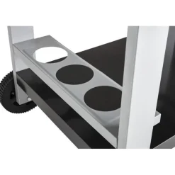 Pack Desserte de jardin MEDIA avec Housse Barbecue et plancha