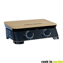 Pack Plancha gaz avec Housse pour barbecue et plancha et Kit pour cuisson plancha