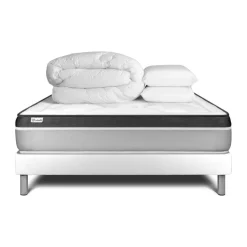 Pack prêt a dormir VITAL ERGO sommier Kit blanc