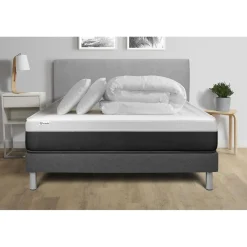 Pack prêt a dormir VITAL FORM sommier Kit gris