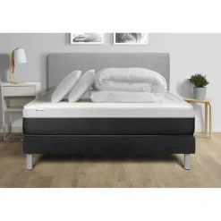 Pack prêt a dormir VITAL FORM sommier Kit noir