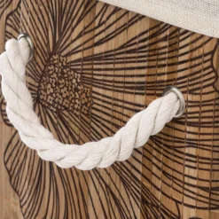 Panier à linge Blackflora en bambou