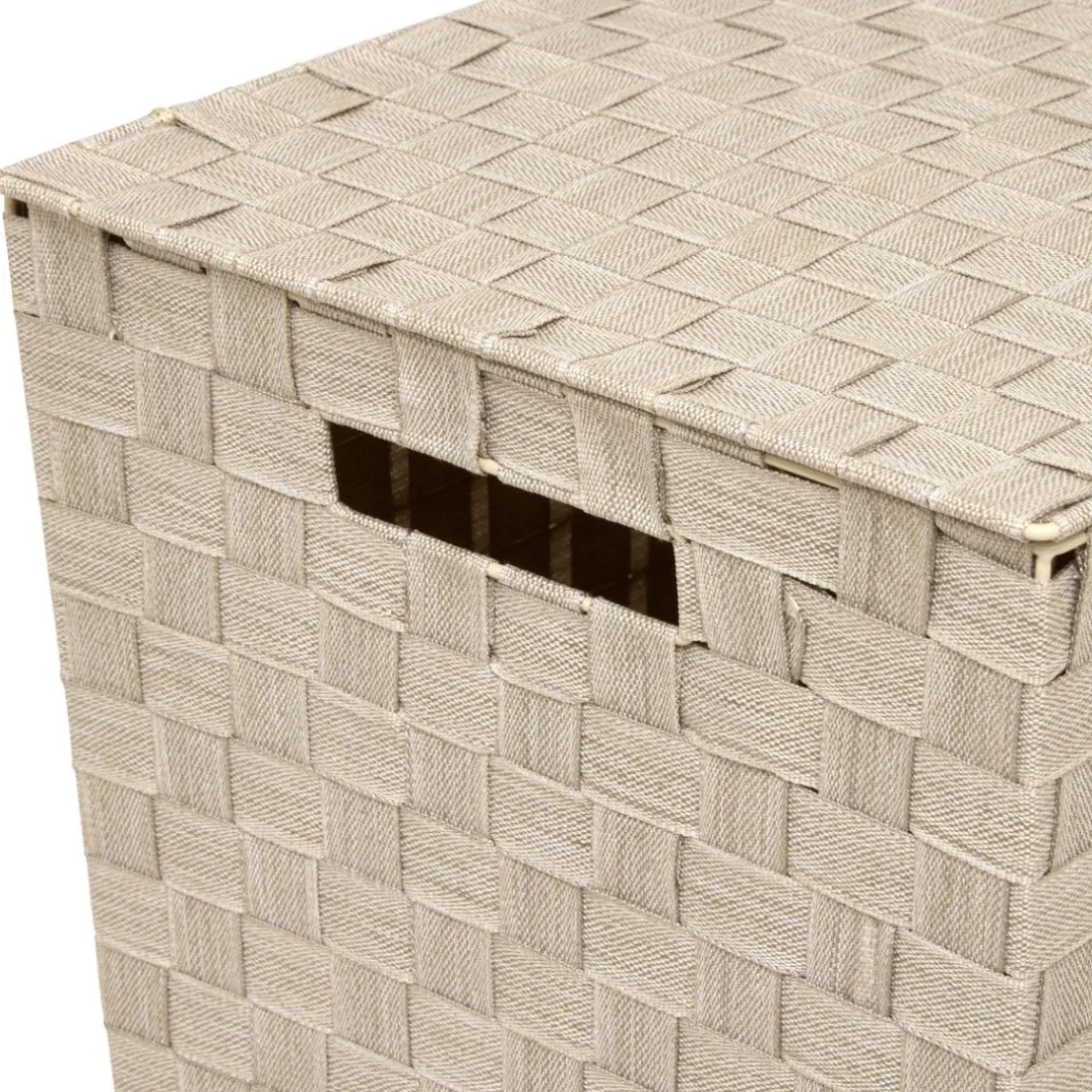 Panier à linge Lise 50L beige