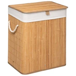 Panier Linge Bambou Naturel