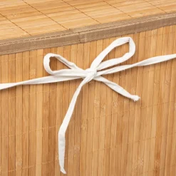 Panier Linge Bambou Naturel