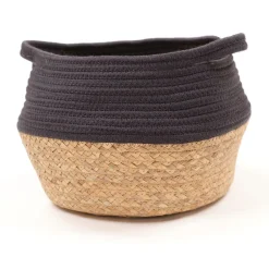 Panier Rond 27x23 Factory Fusain