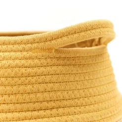 Panier Rond 27x23 Factory Ocre