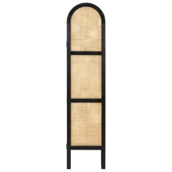 Paravent cannage Sana Noir