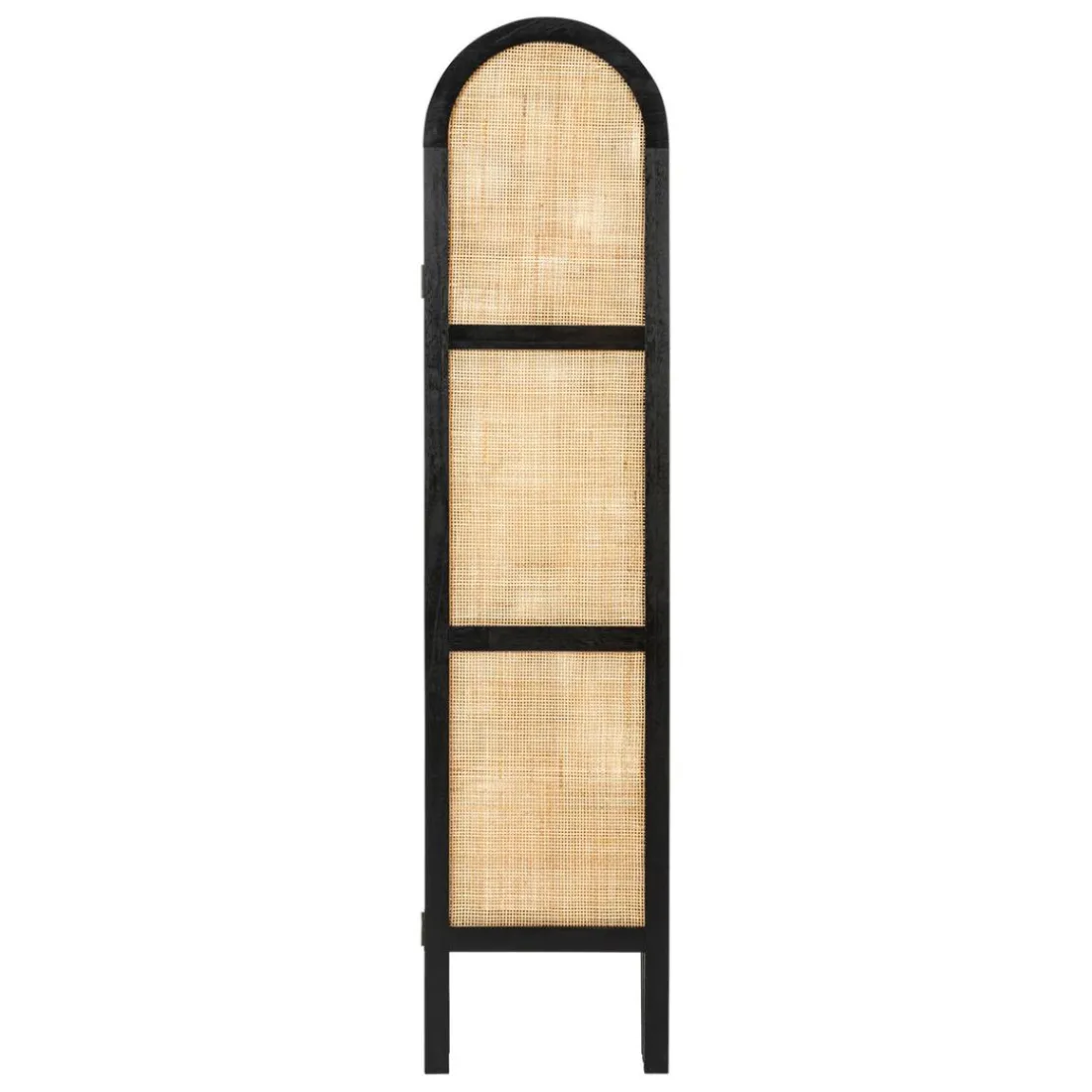 Paravent cannage Sana Noir