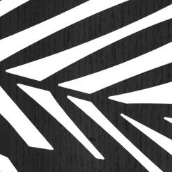 Paravent noir contemporain