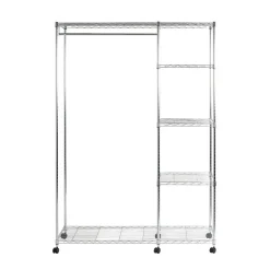 Penderie 4 niveaux sur roulettes