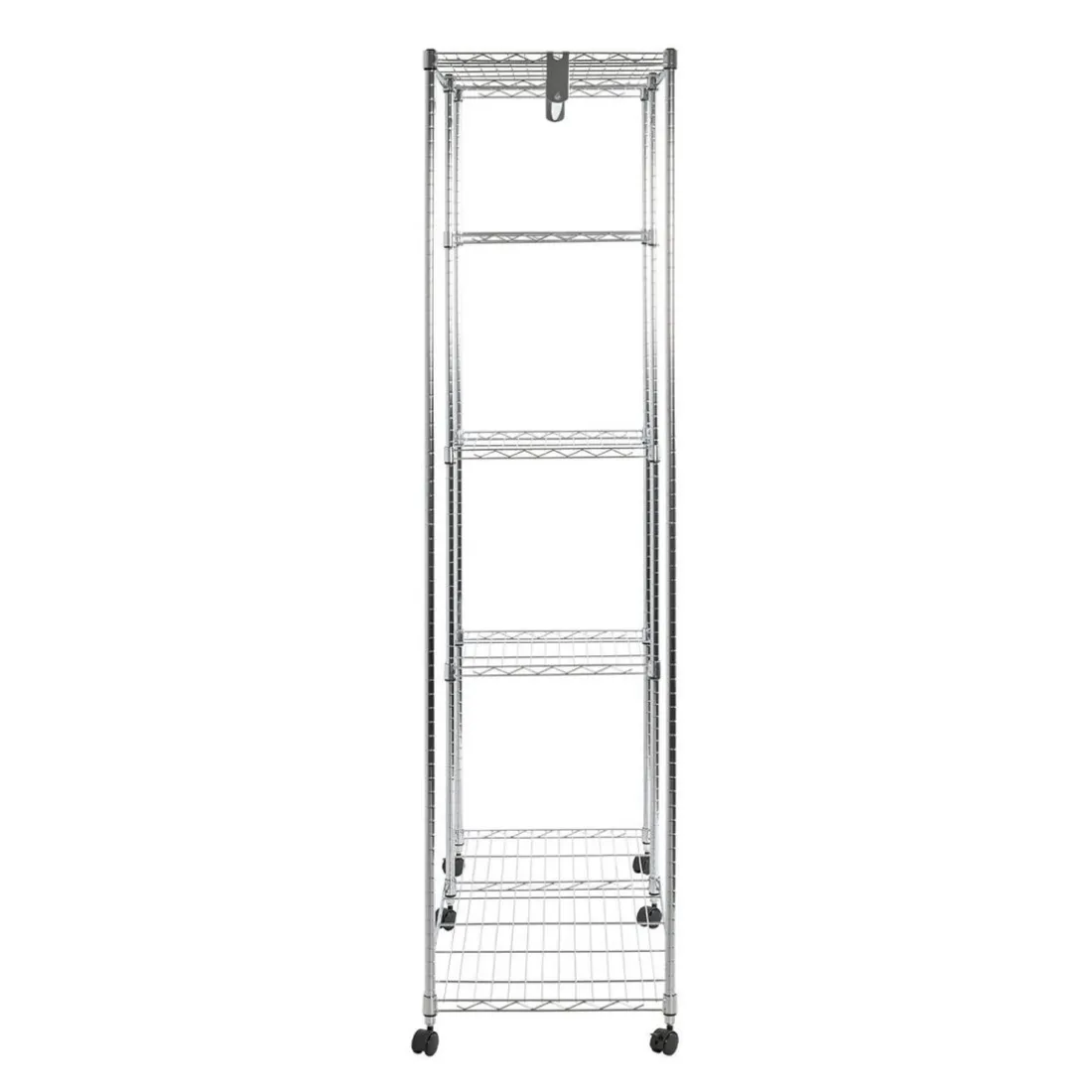 Penderie 4 niveaux sur roulettes