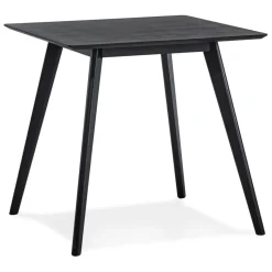 Petite table à diner 'GENIUS' finiton noire