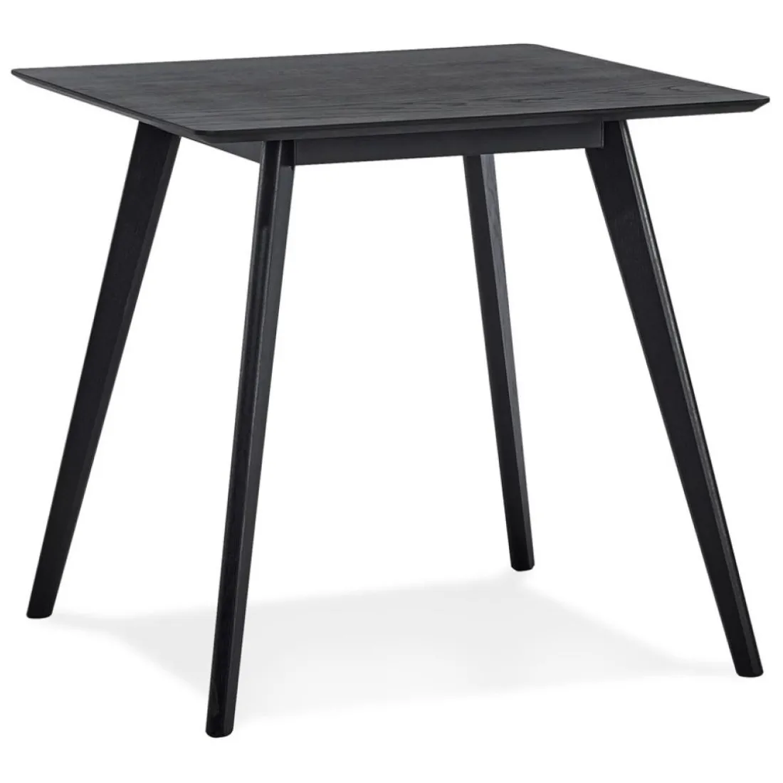 Petite table à diner 'GENIUS' finiton noire