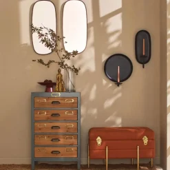 Photophore mural oval Luzette