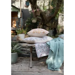 Plaid en lin Zeff Nomade Prusse 130 x 180