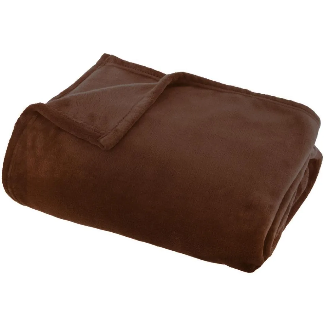 Plaid flanelle Ollis - marron tonka