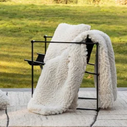 Plaid Noam Neige 140 x 180