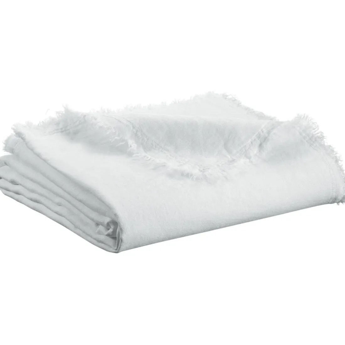 Plaid Zeff Nomade Blanc 130 x 180