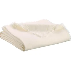 Plaid Zeff Nomade Craie 130 x 180