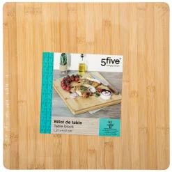 Planche à Découper Carrée en Bambouvoir