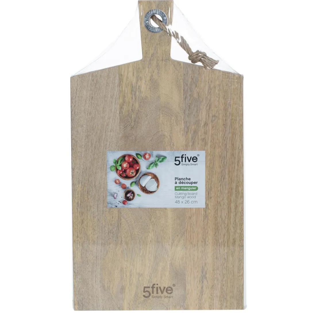 Planche à découper XL rectangulaire en bois