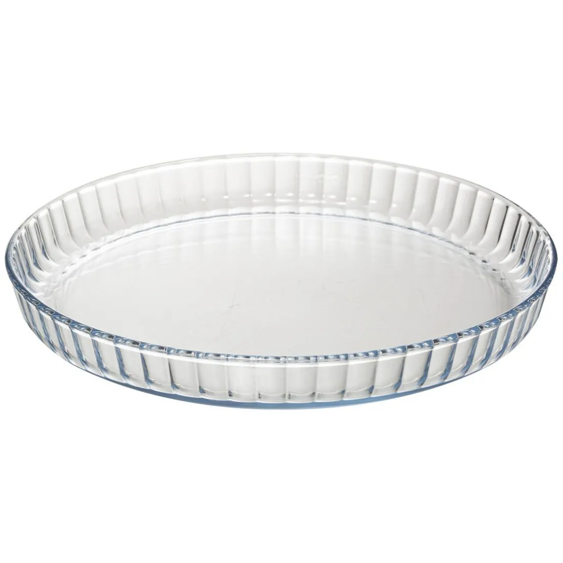Plat Tarte en Verre et Couvercle 30