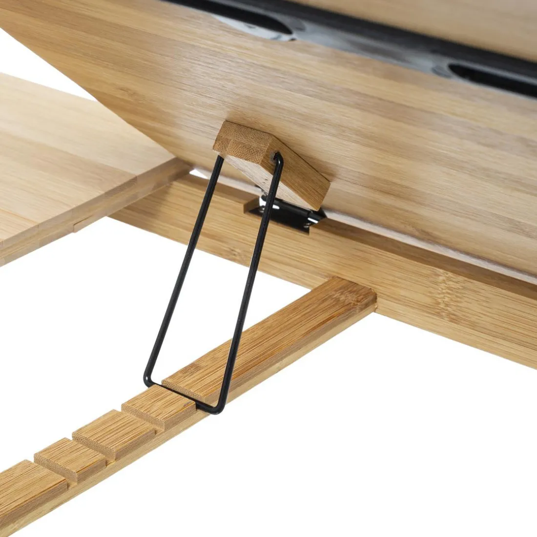 Plateau avec pieds en bambou