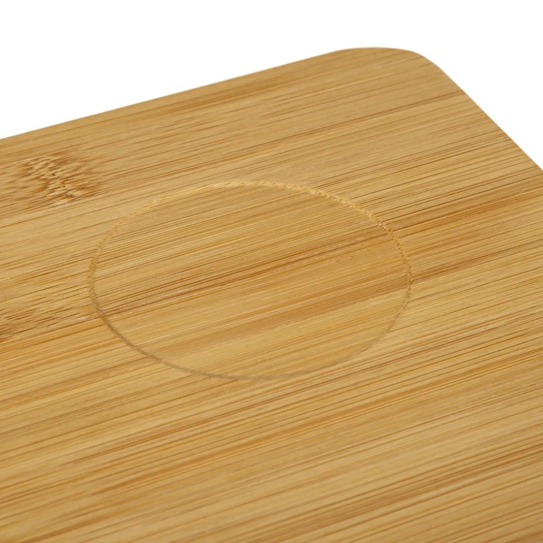 Plateau avec pieds en bambou