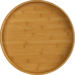 Plateau bambou rond D40