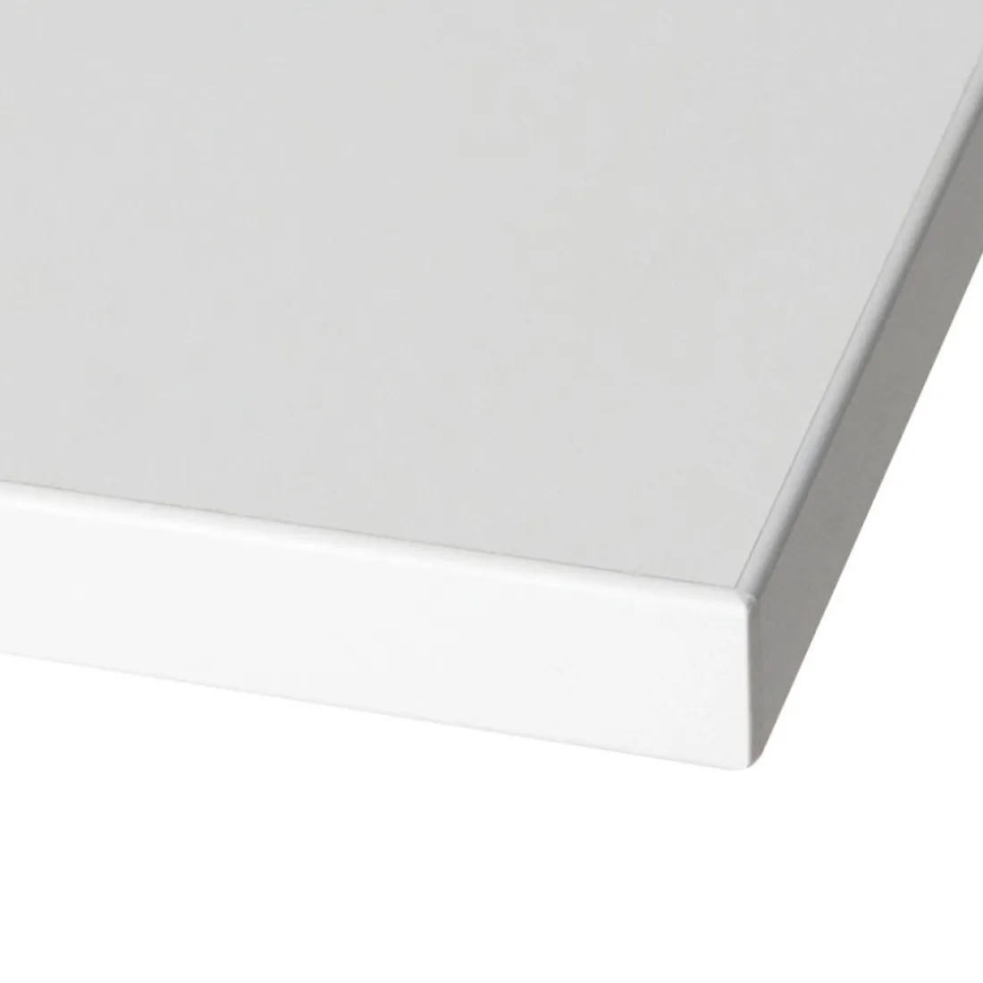 Plateau de table blanc carré 'SPANO'