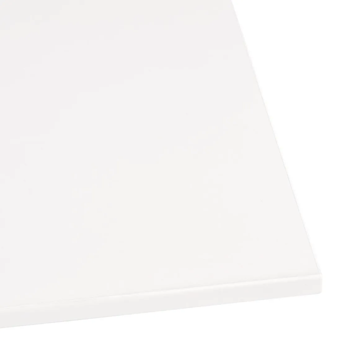 Plateau de table 'LIMULE' blanc carré