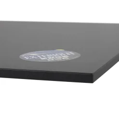 Plateau de table 'LIMULE' noir carré