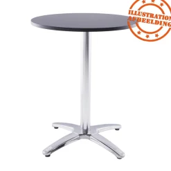 Plateau de table 'RINGO' rond noir