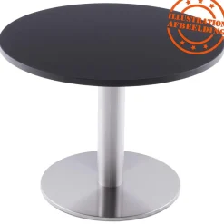 Plateau de table 'RINGO' rond noir
