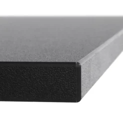 Plateau de table 'SPANO' noir carré