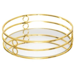 Plateau Doré Miroir Feel x 2