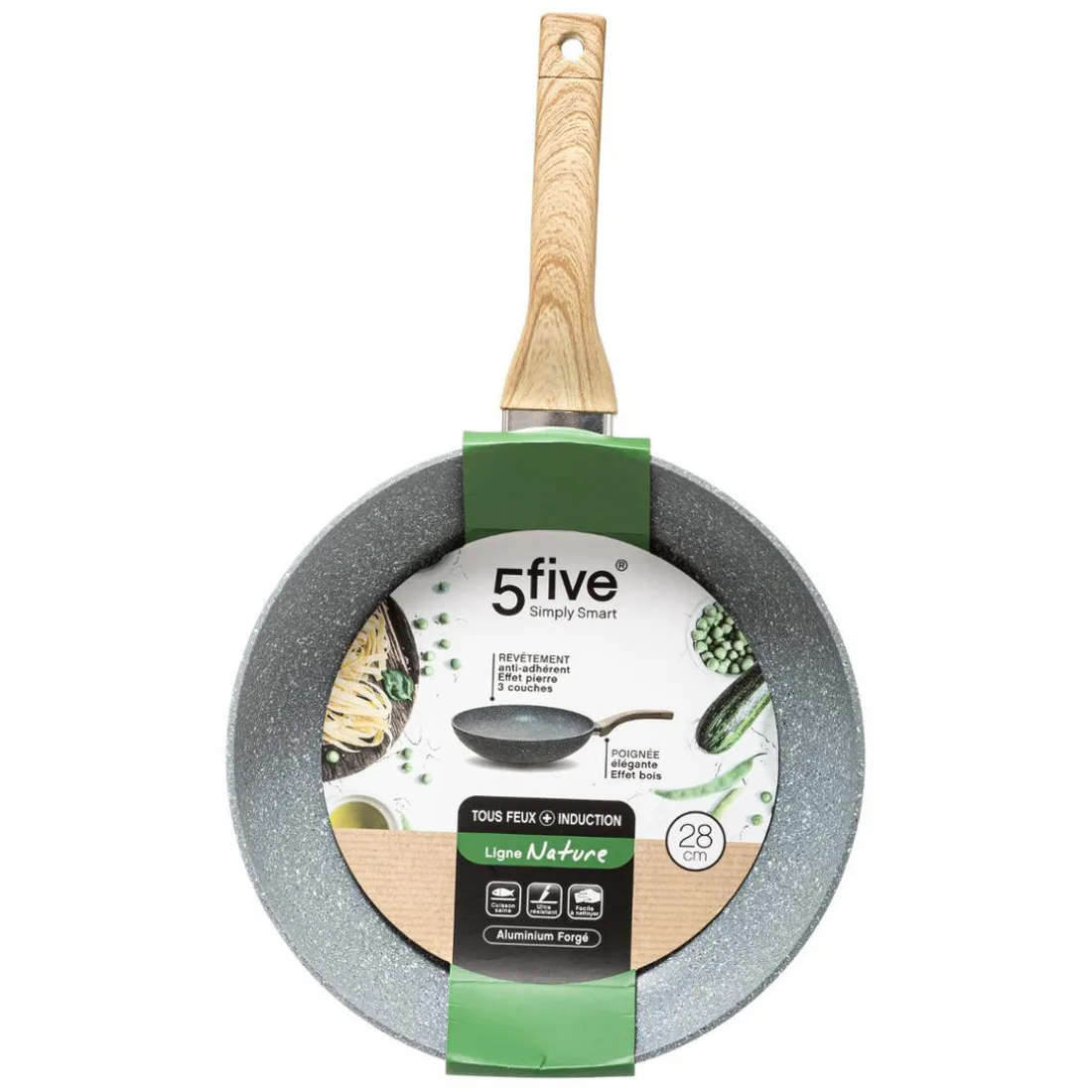 Poêle Aluminium Forgée Nature