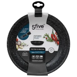 Poêle aluminium pressé amovible 20 cm