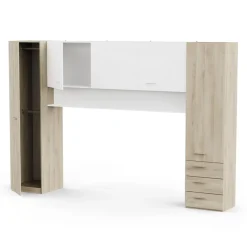 Pont 2 + 3 Portes , 3 tiroirs Tidy