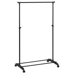 Portant à vêtement extensible à roulettes