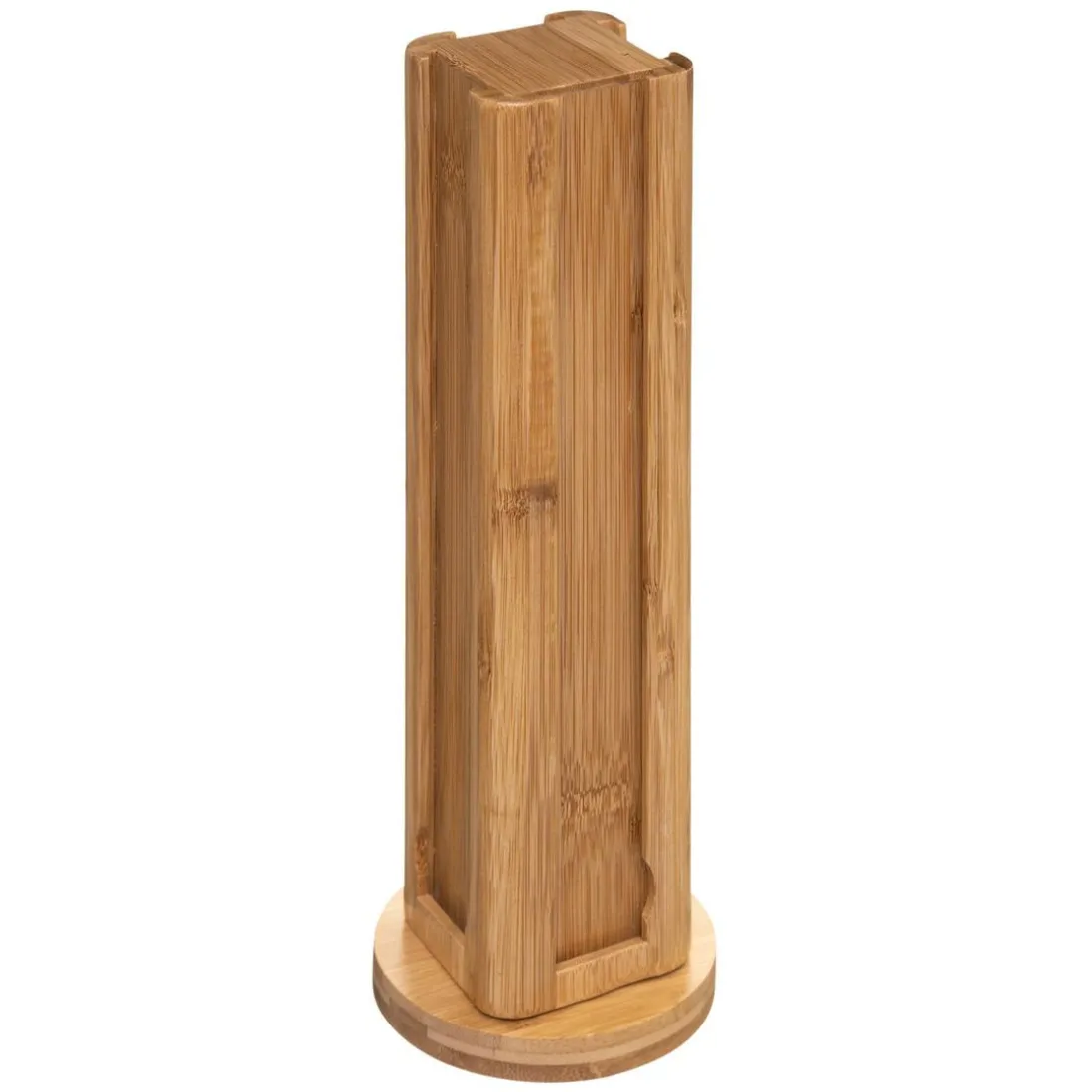 Porte-capsules rotatif x32 bambou