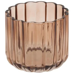 Pot à coton Florea ambre