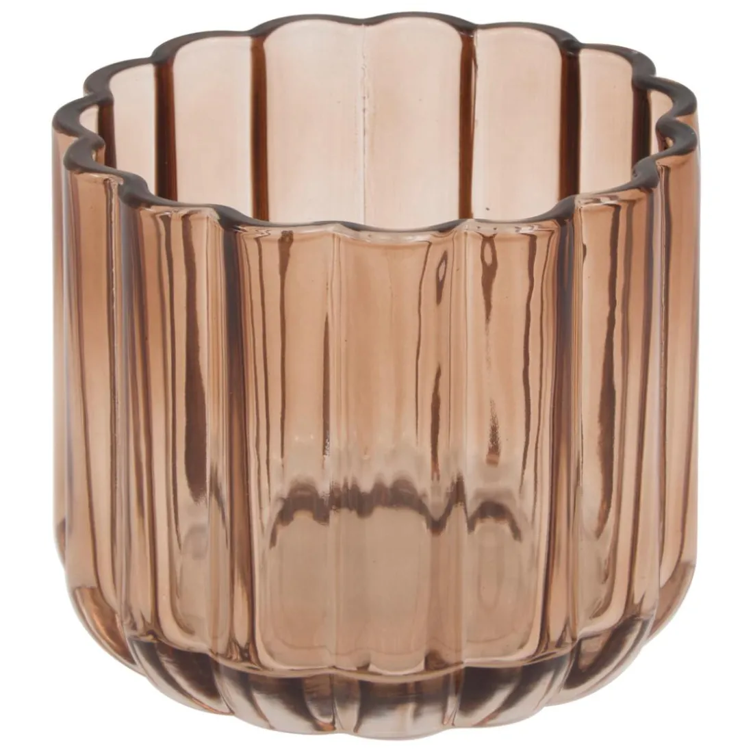 Pot à coton Florea ambre