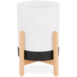 Pot de fleurs intérieur 'MARGERIT' blanc design