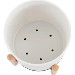 Pot de fleurs intérieur 'MARGERIT' blanc design