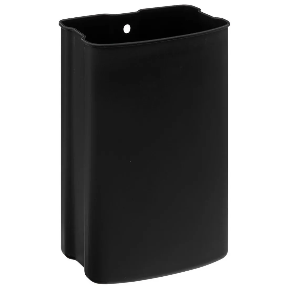 Poubelle à pédale en métal 50L noir