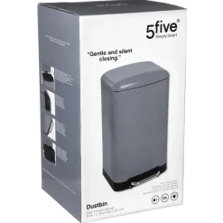 Poubelle à pédale métal 30L