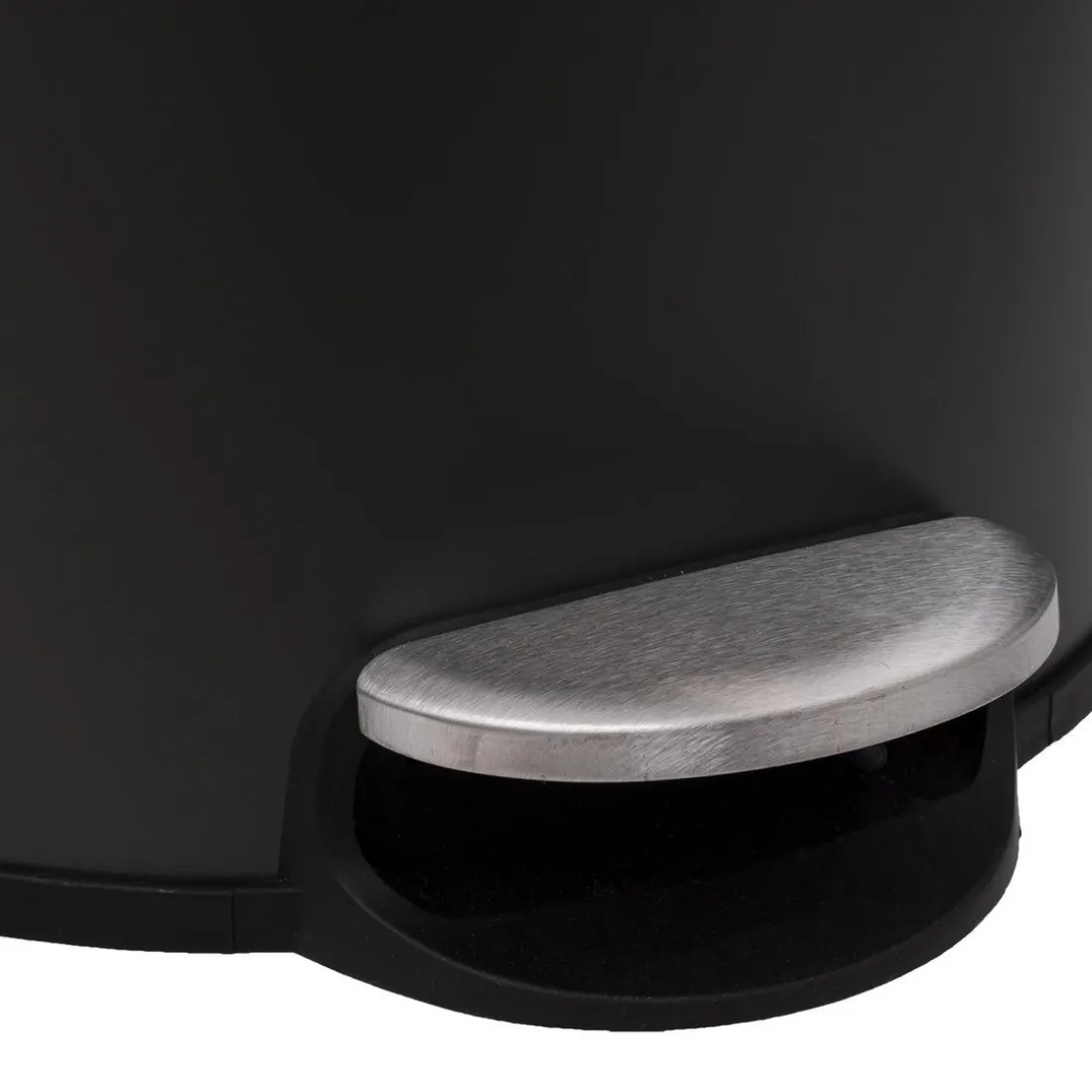 Poubelle couvercle bambou 30L